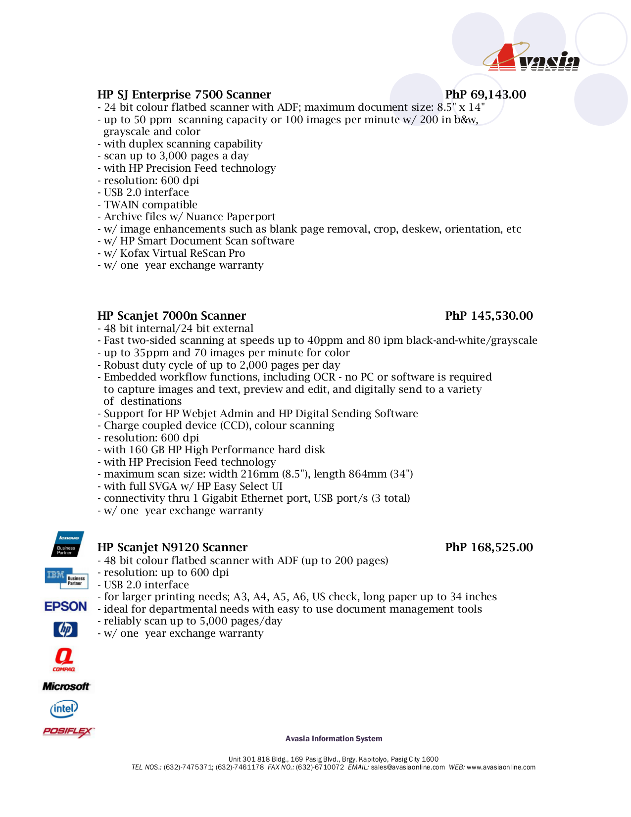 Hp Scanjet N9120 Scanner Pdf